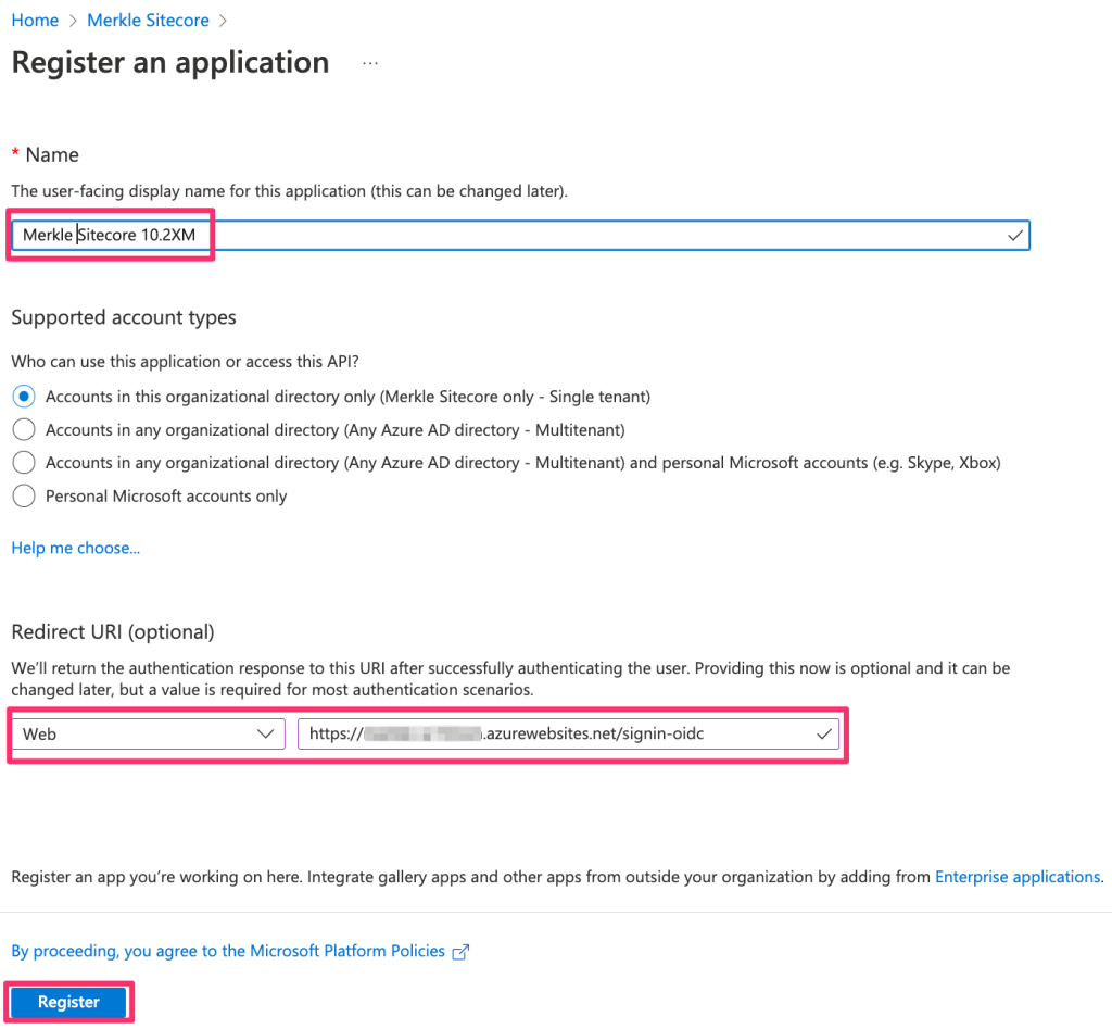 Register an application with Azure AD